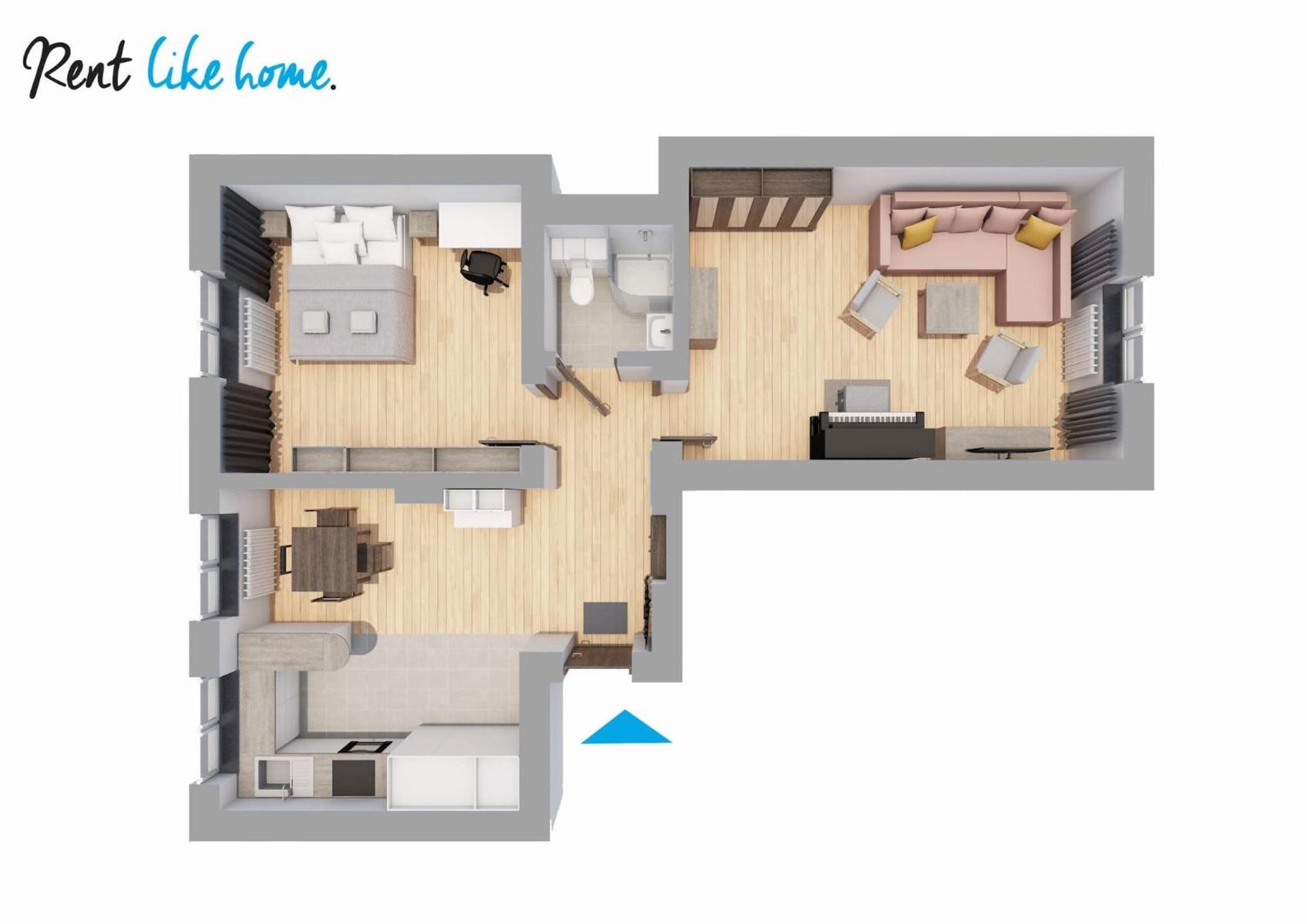 Rent like home - Śniadeckich 1/15 Warschau Exterior foto
